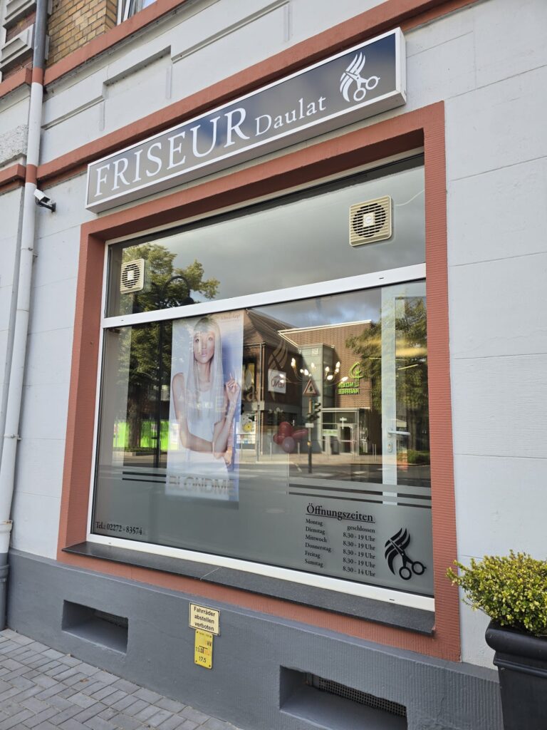 firseurdaulat bedburg salon frontansicht